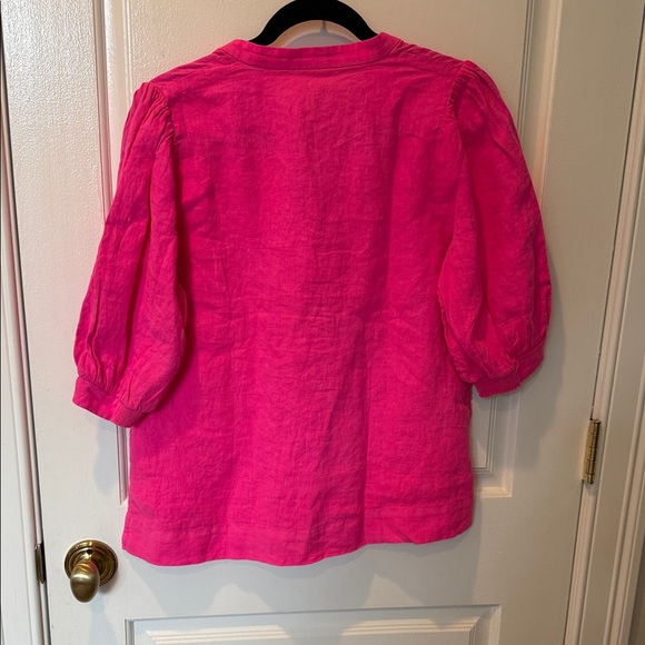 Lilly Pulitzer Bright Pink Blouse - Picture 6 of 6
